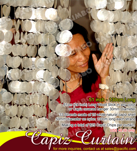 Capiz Curtain